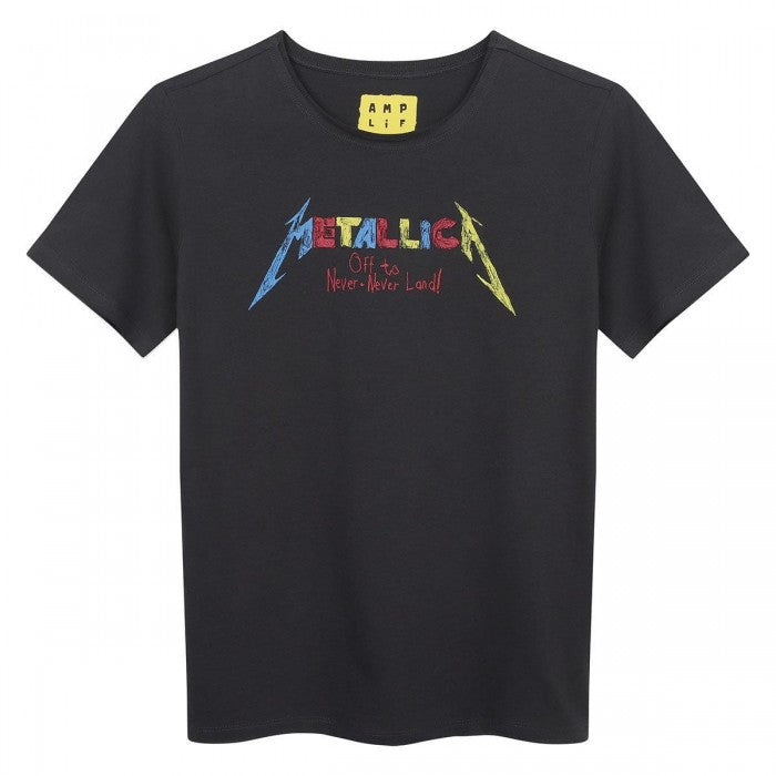 Front - Amplified Childrens/Kids Crayons Out Metallica T-Shirt