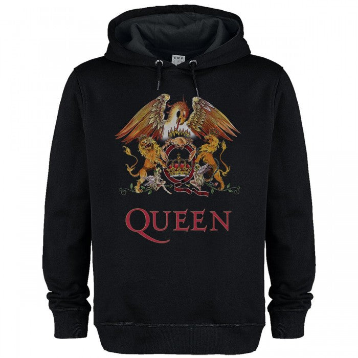 Front - Amplified Unisex Adult Royal Crest Queen Hoodie