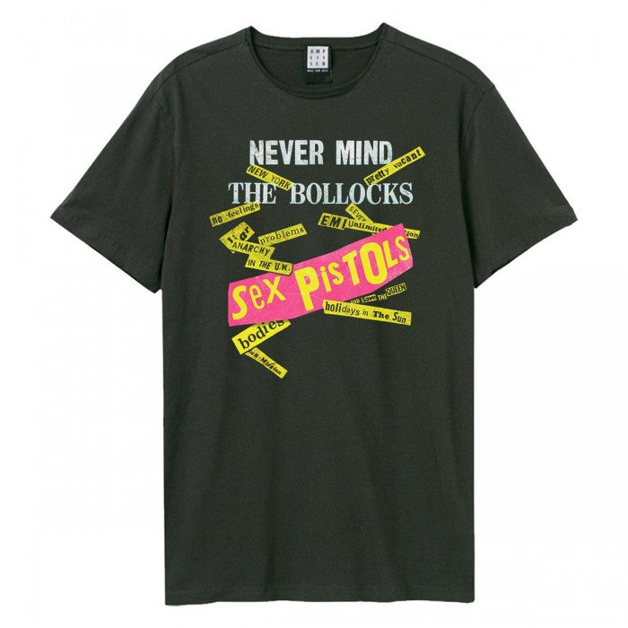 Front - Amplified Unisex Adult Never Mind The Bollocks Sex Pistols T-Shirt