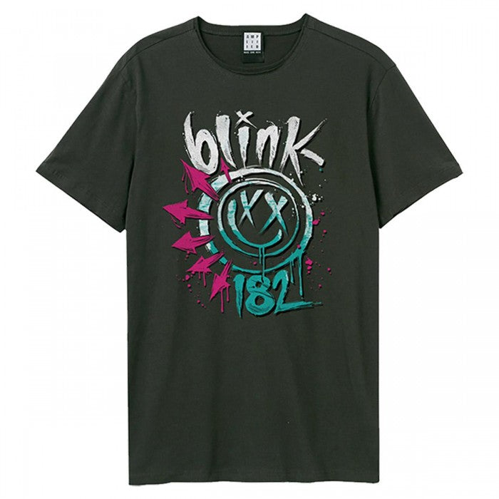 Front - Amplified Unisex Adult Blink 182 Logo T-Shirt