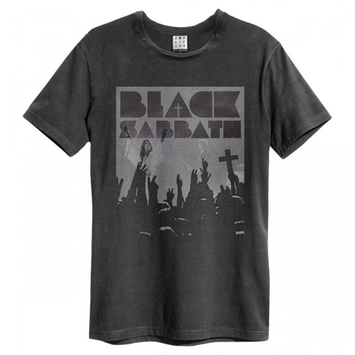 Front - Amplified Unisex Adult Victory Black Sabbath T-Shirt