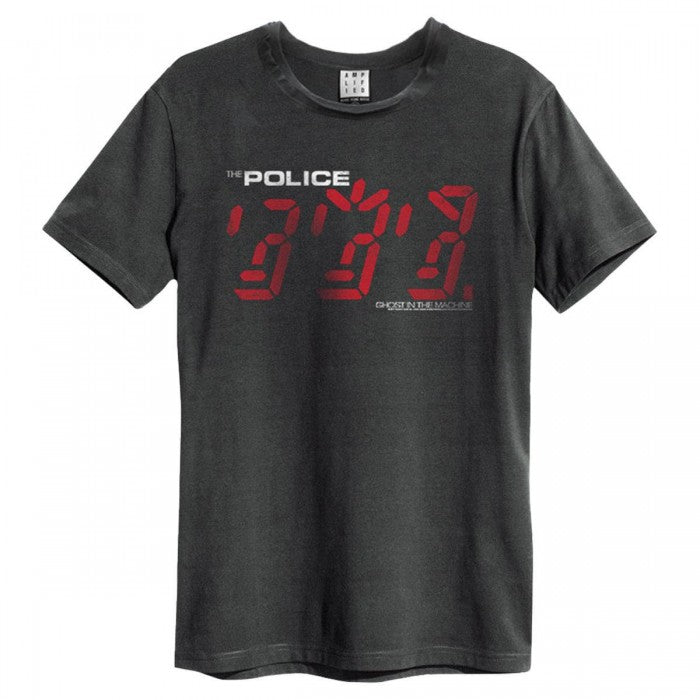 Front - Amplified Unisex Adult Ghost In The Machine The Police T-Shirt