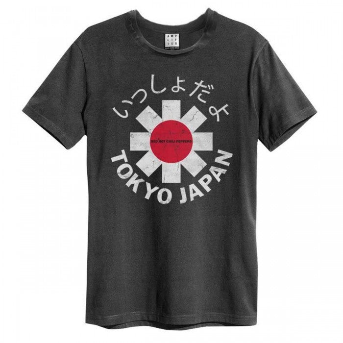Front - Amplified Unisex Adult Tokyo Japan Red Hot Chili Peppers T-Shirt