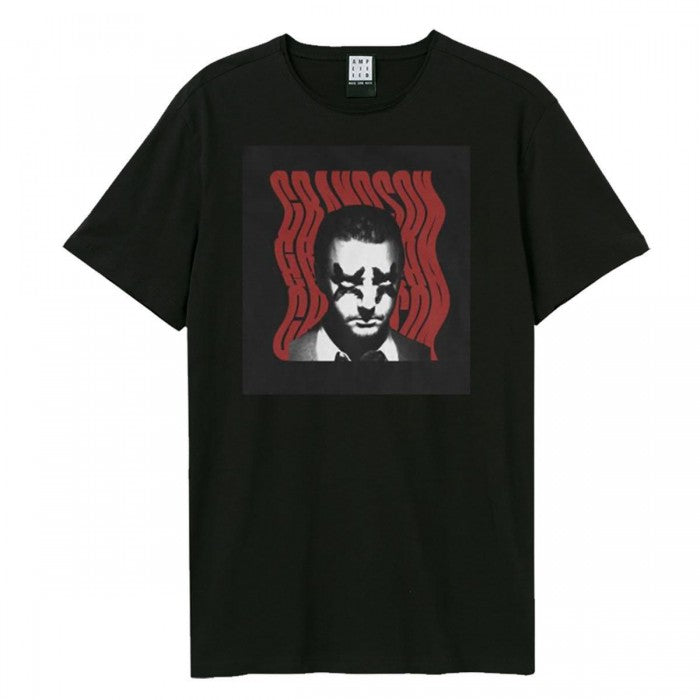 Front - Amplified Unisex Adult Crosses For Eyes Grandson T-Shirt