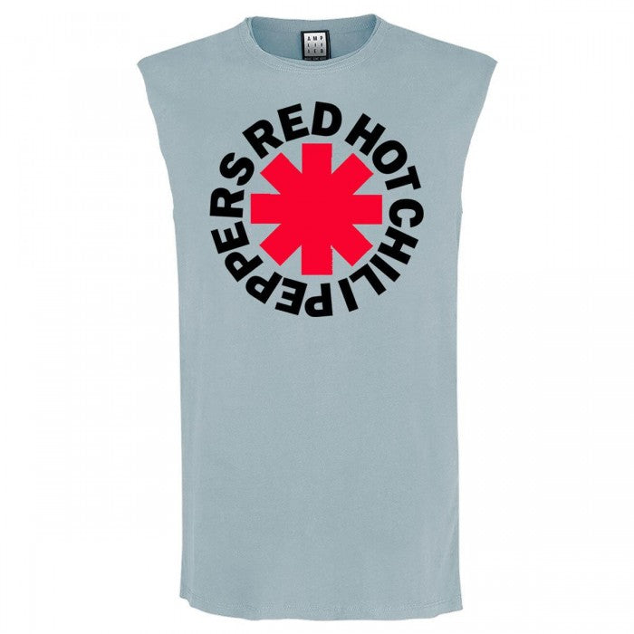 Front - Amplified Unisex Adult Classic Asterix Red Hot Chili Peppers Tank Top