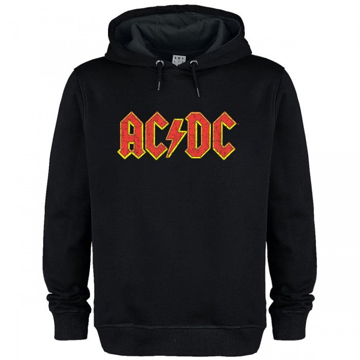 Front - Amplified Unisex Adult North America Tour 80 AC/DC Hoodie
