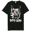 Front - Amplified Unisex Adult Black Cat Biffy Clyro T-Shirt