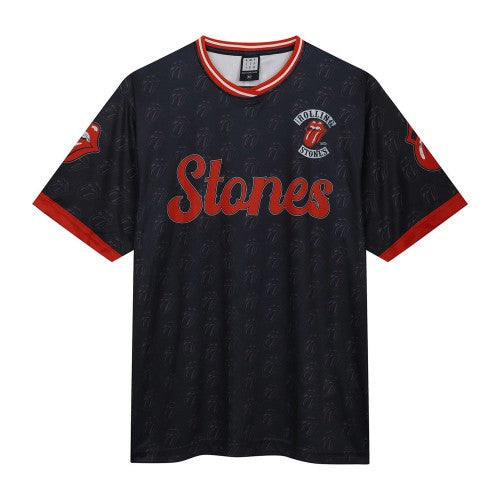 Front - Amplified Unisex Adult Rock FC The Rolling Stones T-Shirt