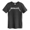 Front - Amplified Unisex Adult Logo Metallica T-Shirt