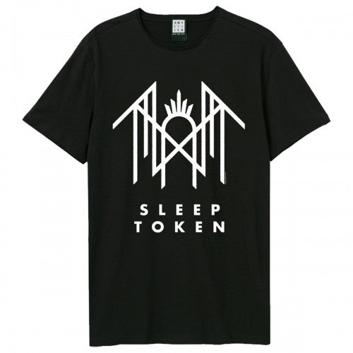 Front - Amplified Unisex Adult Crystalina Logo Sleep Token T-Shirt