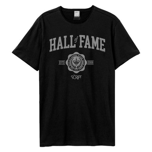 Front - Amplified Unisex Adult Hall Of Fame The Script T-Shirt