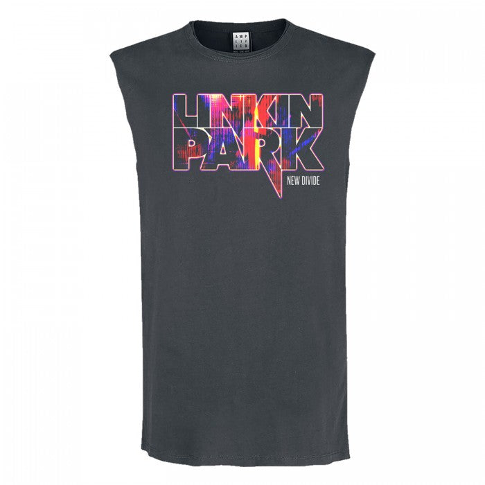 Front - Amplified Unisex Adult New Divide Linkin Park Sleeveless Tank Top