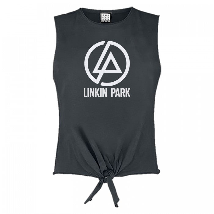 Front - Amplified Womens/Ladies Circle Logo Linkin Park Tank Top