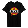 Front - Amplified Unisex Adult Circle Logo INXS T-Shirt
