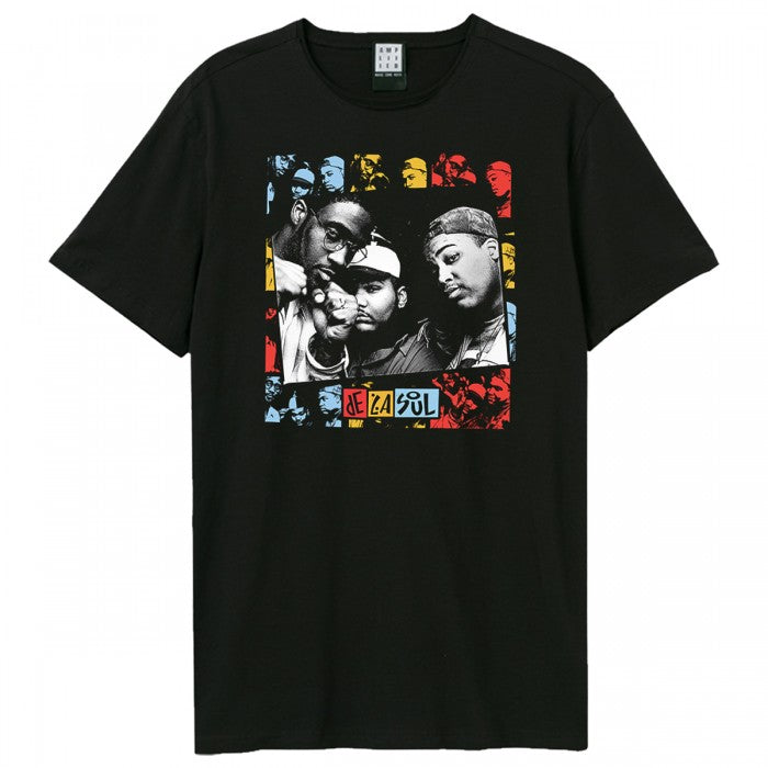 Front - Amplified Unisex Adult Collage De La Soul T-Shirt