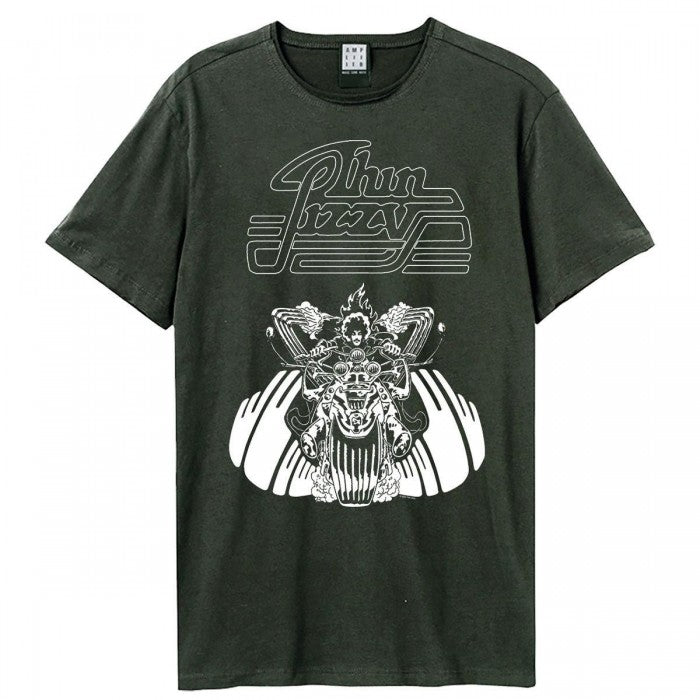 Front - Amplified Unisex Adult Vagabonds The Rocker Thin Lizzy T-Shirt