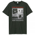 Front - Amplified Unisex Adult Add Violence NIN T-Shirt