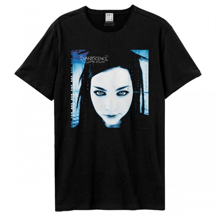 Front - Evanescence Unisex Adult Fallen Cover T-Shirt