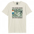 Front - Amplified Unisex Adult Bye Bye Badman The Stone Roses T-Shirt