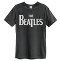 Front - Amplified Unisex Adult The Beatles Logo T-Shirt
