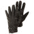 Front - Ladies/Womens Plain Genuine Leather Gloves