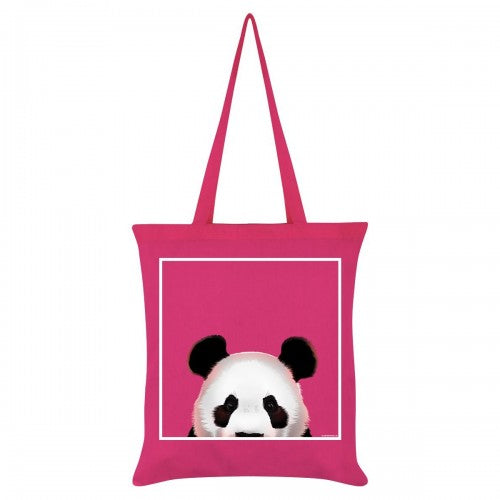 Front - Inquisitive Creatures Panda Tote Bag