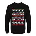Front - Grindstore Mens This Is As Jolly As I Get Christmas Jumper