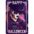 Front - Greet Tin Card Happy Halloween Plaque