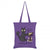 Front - Spooky Cat Reading Grimoire Tote Bag