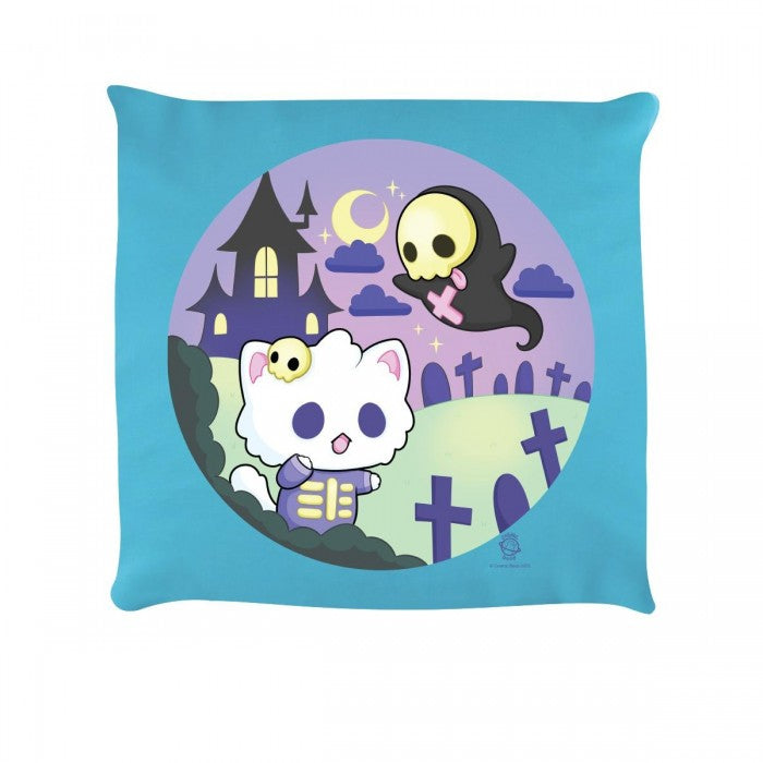 Front - Cosmic Boop Ghost Hunt Filled Cushion