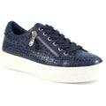 Front - Lunar Womens/Ladies Charm Leopard Print Trainers