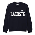 Front - Lacoste Mens Flocked Fleece Sweatshirt