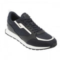 Front - Hugo Mens Icelin Suede Running Trainers