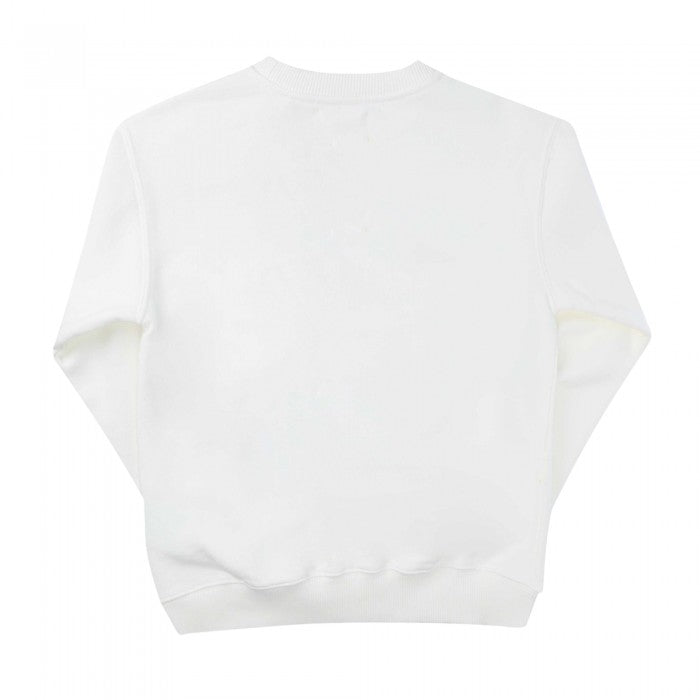 Front - Off White Childrens/Kids Sketch Logo Sweatshirt