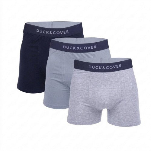 Front - Duck and Cover Mens Boxer Shorts (Pack of 3)