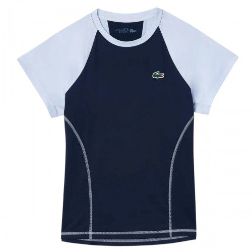 Front - Lacoste Womens/Ladies Stretch Slim Sport T-Shirt