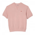Front - Lacoste Womens/Ladies Fleece Natural Dyed T-Shirt