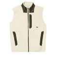Front - Lacoste Mens Sherpa Fleece Gilet