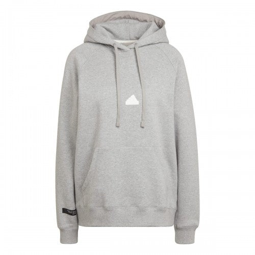 Front - Adidas Womens/Ladies Oversized Hoodie