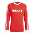 Front - Adidas Mens Originals 70s FC Bayern Munich Long-Sleeved Jersey