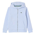 Front - Lacoste Childrens/Kids Kangaroo Pocket Full Zip Hoodie