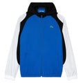 Front - Lacoste Mens Sport Colour Block Tennis Jacket