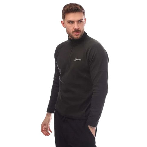 Front - Berghaus Mens Cuerden Half Zip Fleece Top