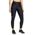 Front - Under Armour Womens/Ladies HeatGear Printed Ankle Length Leggings