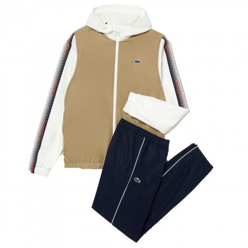 Front - Lacoste Mens Tennis Regular Tracksuit