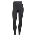 Front - Adidas Womens/Ladies Luxe Studio Yoga 7/8 Leggings