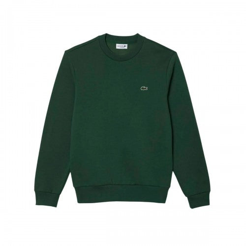 Front - Lacoste Unisex Adult Fleece Crew Neck Sweatshirt