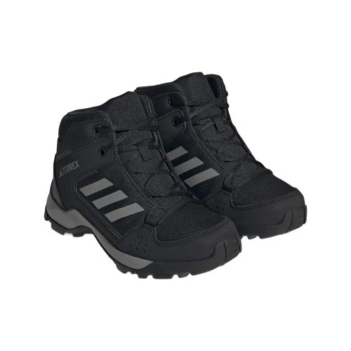 Front - Adidas Childrens/Kids Terrex Hyperhiker Mid Cut Hiking Shoes