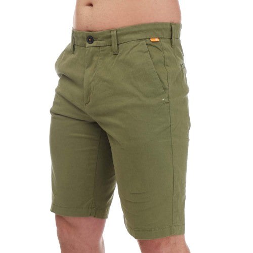 Front - Timberland Mens Twill Shorts