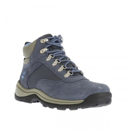 Front - Timberland Mens White Ledge Mid Leather Waterproof Hiking Boots